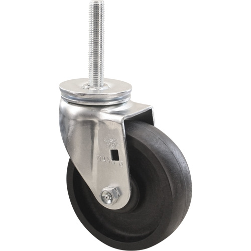 Emaxx RollX Wow Caster, Swivel, 8" (203.2 mm) Dia., 1200 lbs. (544.3 kg.) Capacity We Share Industrial Supply