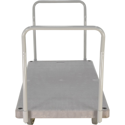 Heavy Duty Plastic Platform Truck, 60" L x 30" W, 3000 lbs. Cap., Polyurethane Wheels We Share Industrial Supply