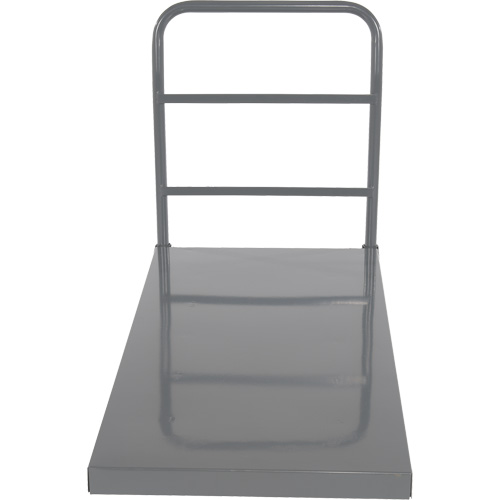 Chariot &agrave; plateforme, 48" lo x 24" la x Capacit&eacute; 2000 lb, Roues en Caoutchouc We Share Industrial Supply