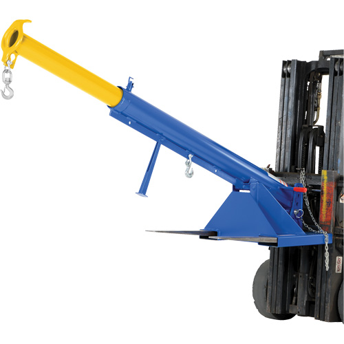 Grue t&eacute;lescopique pour chariot &eacute;l&eacute;vateur &agrave; fourche Orbit Boom We Share Industrial Supply