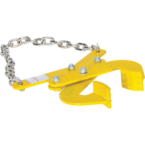 Double Scissor Pallet Puller, 25 lbs. Weight, 4" Jaw Opening, 5000 lbs. Pulling Capacity, 2-3/4" Jaw Height We Share Industrial Supply
