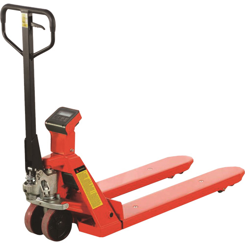 Transpalette avec balance Eco, 45" lo x 22,5" la, Capacit&eacute; de 4400 lb We Share Industrial Supply