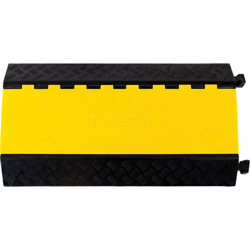 Protecteur de c&acirc;ble droit robuste Powerhouse, 5 canaux, 36" lo x 19,75" la x 2,25" h We Share Industrial Supply