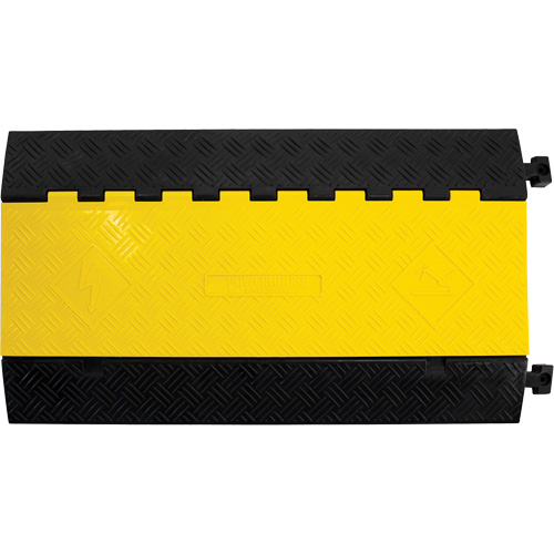 Protecteur de c&acirc;ble de s&eacute;rie moyenne Powerhouse, 5 canaux, 36" lo x 19,63" la x 2,25" h We Share Industrial Supply