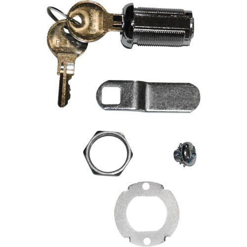 Ensemble de verrou et cl&eacute; pour chariot de nettoyage et d'entretien We Share Industrial Supply