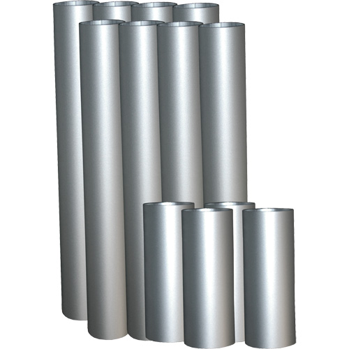 Ensemble de montants en aluminium pour chariot de nettoyage We Share Industrial Supply