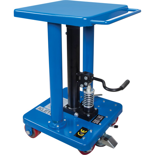 Table de travail hydraulique, 18'' lo x 18'' la, Acier, Capacit&eacute; 500 lb We Share Industrial Supply
