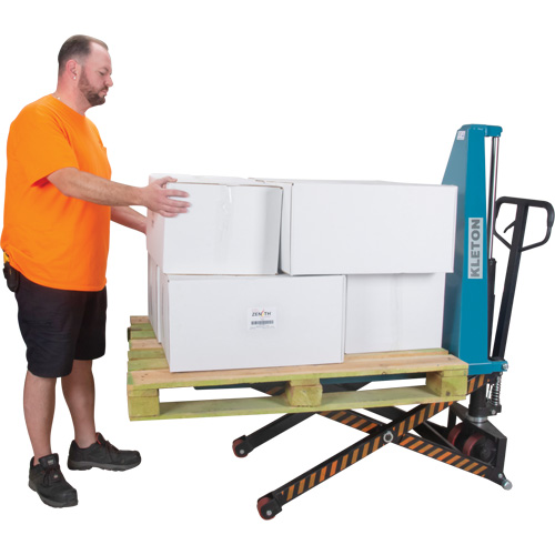 Manual Scissor Skid Lift, 45-1/4" L x 20-1/4" W, Steel, 3300 lbs. Capacity We Share Industrial Supply