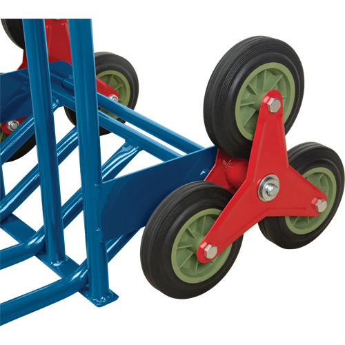 Stair Climbing Hand Truck, Steel Frame, 23-3/4" W x 45-5/8" H, 300 lbs. Capacity We Share Industrial Supply