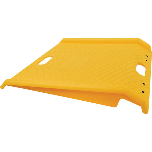 Rampe de trottoir portable en poly pour diable, Capacit&eacute; de 1000 lb, 27" la x 27" lo We Share Industrial Supply