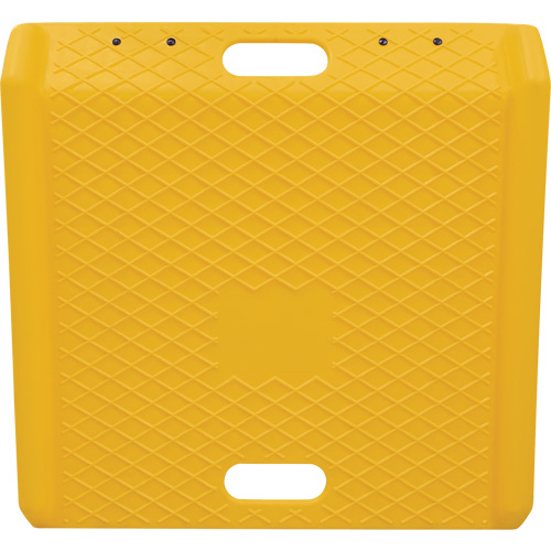 Rampe de trottoir portable en poly pour diable, Capacit&eacute; de 1000 lb, 27" la x 27" lo We Share Industrial Supply