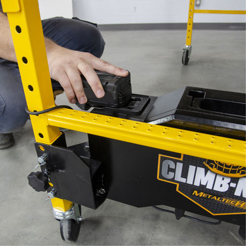 Syst&egrave;me de motorisation pour &eacute;chafaudage Climb-N-Go We Share Industrial Supply