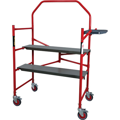 Buildman Portable Scaffold, 40-5/8" D x 4' H We Share Industrial Supply