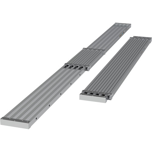 Planche de travail t&eacute;lescopique, 156" la x 12" pr, Capacit&eacute; de 250 lb, D&eacute;mont&eacute; We Share Industrial Supply
