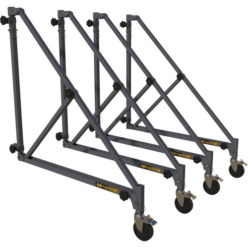 Ensemble de stabilisateurs universels avec roues We Share Industrial Supply
