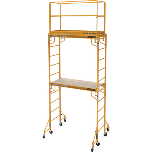 Trousse de garde-corps pour &eacute;chafaud Jobsite Series, 29-1/4" p x 44-1/2" h We Share Industrial Supply