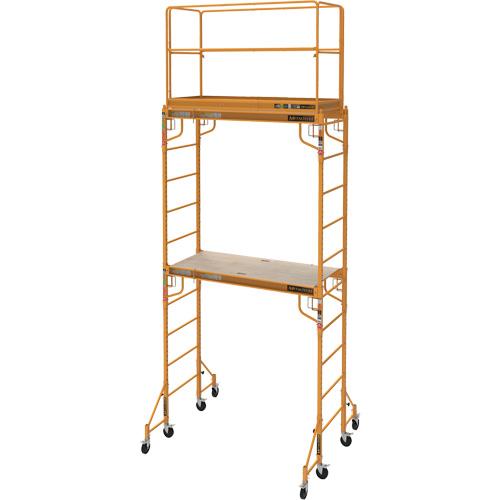 Trousse compl&egrave;te de tour d'&eacute;chafaudage pour cloison s&egrave;che de 12', 58-1/2" p x 183" h We Share Industrial Supply