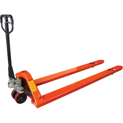 Transpalettes hydrauliques &agrave; fourche de 8', 96" lo x 27" la, capacit&eacute; 4400 lb We Share Industrial Supply