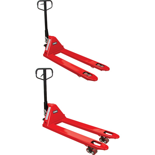 Transpalette manuel, Acier, 48" lo x 21" la, Capacit&eacute; 5500 lb We Share Industrial Supply