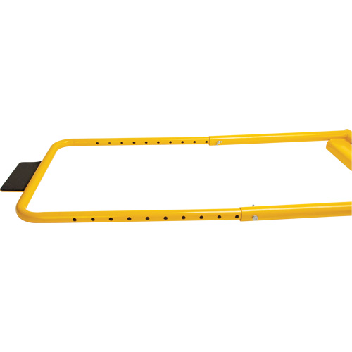 Safety Swing Gate, 21" H x 16" - 26" W We Share Industrial Supply