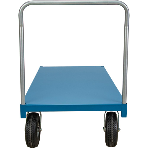  Chariot &agrave; plateforme pour l'ext&eacute;rieur, 96" lo x 48" la x Capacit&eacute; 1200 lb, Roues en Anticrevaison We Share Industrial Supply