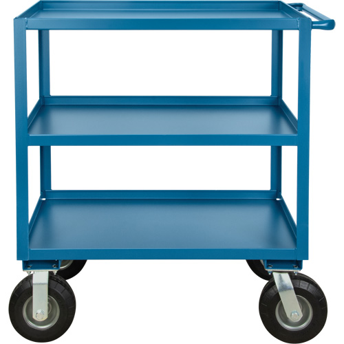 Outdoor Shelf Cart, 3 Tiers, 24" W x 39" H x 51" D, 1200 lbs. Capacity We Share Industrial Supply