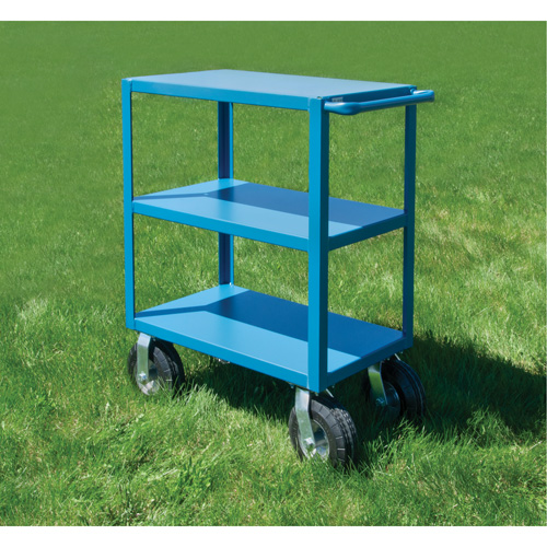  Chariot &agrave; tablettes pour l'ext&eacute;rieur, 3 Tiers, 18" la x 39" h x 33" p, Capacit&eacute; 1200 lb We Share Industrial Supply