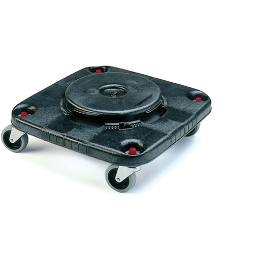 Square BRUTE&reg; Dollies, Polyethylene, Black We Share Industrial Supply