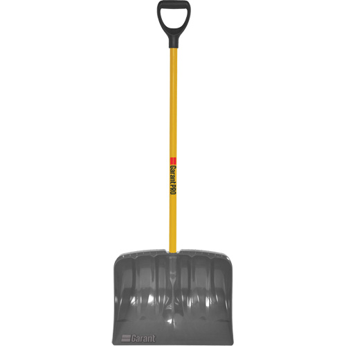 High Capacity Mountain Mover Snow Shovel, Polypropylene Blade, 19" Wide, D-Grip Handle We Share Industrial Supply