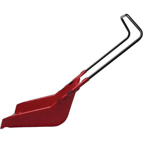 60L Sleigh Snow Shovel, Polypropylene Blade, Wearstrip Included We Share Industrial Supply