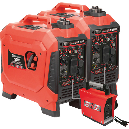 Inverter Generator, 2500 W Surge, 1800 W Rated, 4.2 L Tank We Share Industrial Supply