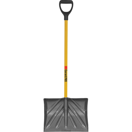 Pro Scraper Shovel, Polypropylene Blade, 18" Wide, D-Grip Handle We Share Industrial Supply