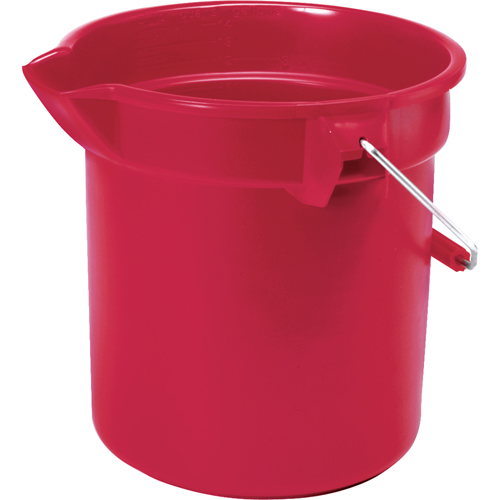 Brute&reg; Bucket, 3.5 US Gal. (14 qt.) Capacity, Red We Share Industrial Supply