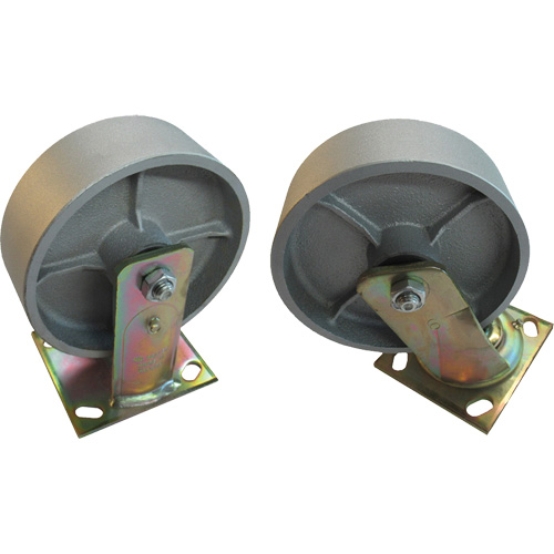 Steel Self-Dumping Hoppers - Caster Sets For Hoppers We Share Industrial Supply