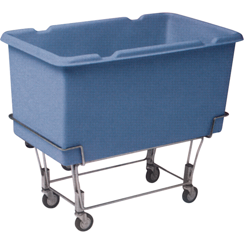 Starcart Elevated Box Truck, Polyethylene, 33" L x 19" W x 28" H, 5 cu. Ft. Volume, 200 lbs. Capacity We Share Industrial Supply