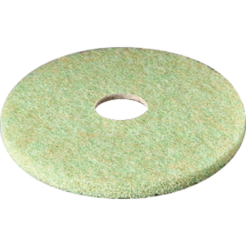 5000 Topline Pre-Burnish Pad, 17", Burnishing/Cleaning/Scrubbing, Brown/Green We Share Industrial Supply