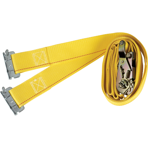 Tendeurs d'arrimage logistique, Rochet, 2" la x 12' lo, Charge d'utilisation 1000 lb (454 kg) We Share Industrial Supply