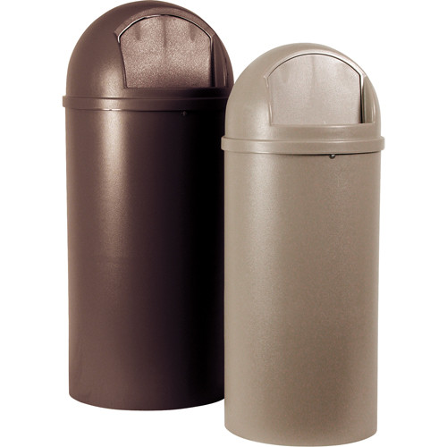 Contenants Marshal classiques, Poly&eacute;thyl&egrave;ne, 15 gal. US We Share Industrial Supply