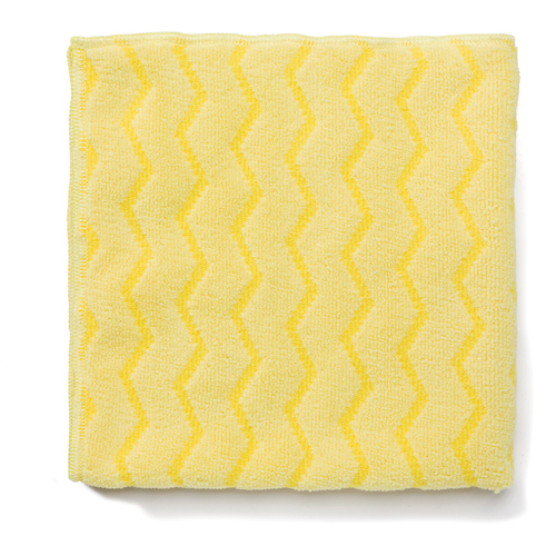 Microfibre Hygen Cloths, Microfibre, Yellow We Share Industrial Supply