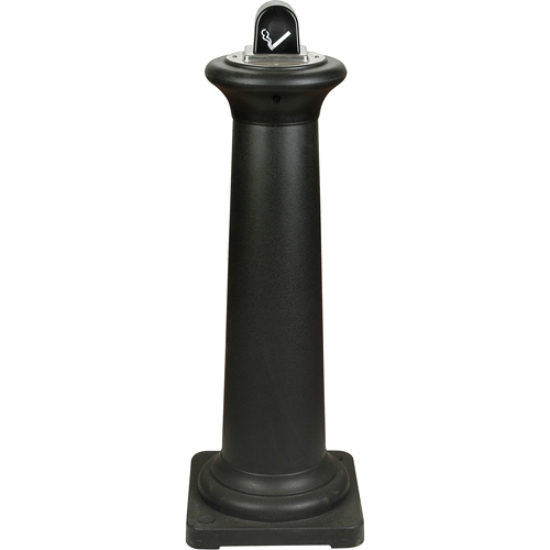 Groundskeeper Tuscan Cigarette Waste Collector, Free-Standing, Metal, 1 US gal. Capacity, 38-1/2" Height We Share Industrial Supply