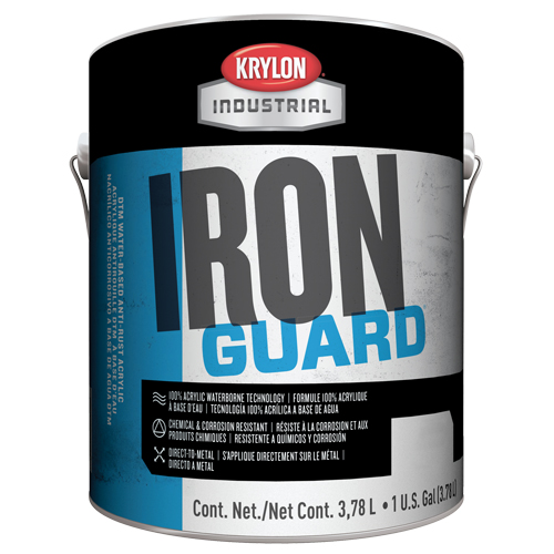 &eacute;mail industriel &agrave; base d'eau Iron Guard, Gallon, Bleu We Share Industrial Supply