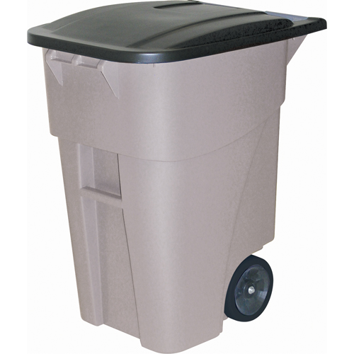 Brute&reg; Roll Out Containers, Plastic, 50 US gal. We Share Industrial Supply