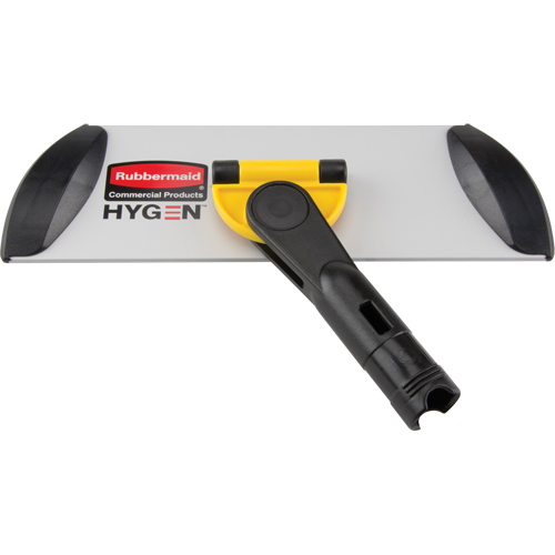 Manche de vadrouille &agrave; &eacute;pousseter &agrave; connexion rapide de la s&eacute;rie Executive Hygen, 11", M&eacute;tal We Share Industrial Supply