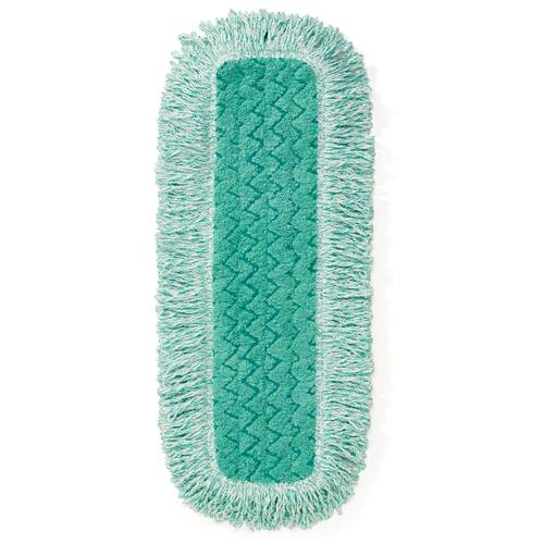 Tampons &agrave; &eacute;pousseter Hygen avec frange, Style Boucles et crochets, Microfibre, 18" lo x 6" la We Share Industrial Supply
