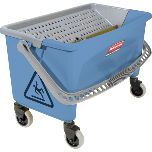 Microfibre Finishing Bucket, 10.75 US Gal. (43 qt.) Capacity, Blue We Share Industrial Supply