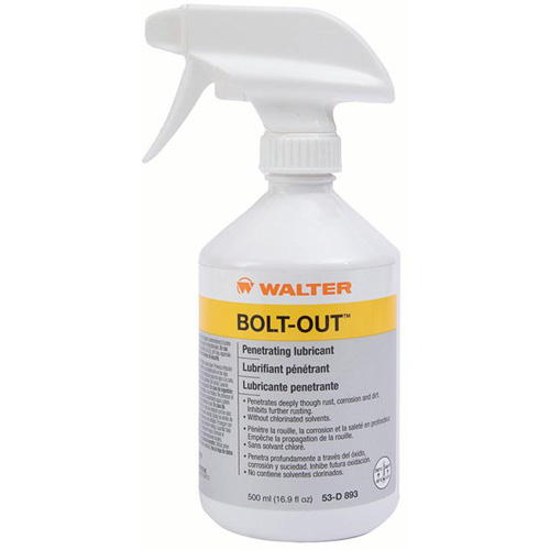 Empty Refillable Trigger Sprayer for BOLT-OUT, Round, 500 ml, Plastic We Share Industrial Supply