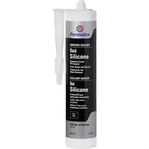 RTV Adhesive Sealant, 300 ml, Cartridge, Black We Share Industrial Supply