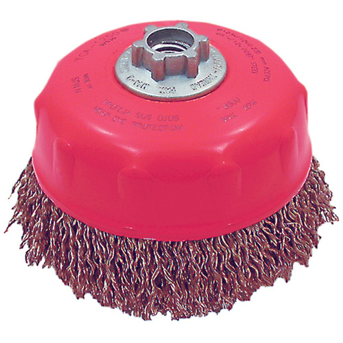 MAXI-CRIMPED Premium Crimped Wire Cup Brush We Share Industrial Supply