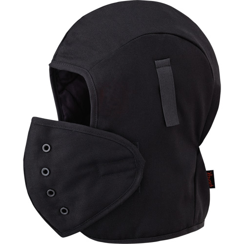 566A Doublure matelass&eacute;e FR pour casque, Noir, Coton We Share Industrial Supply