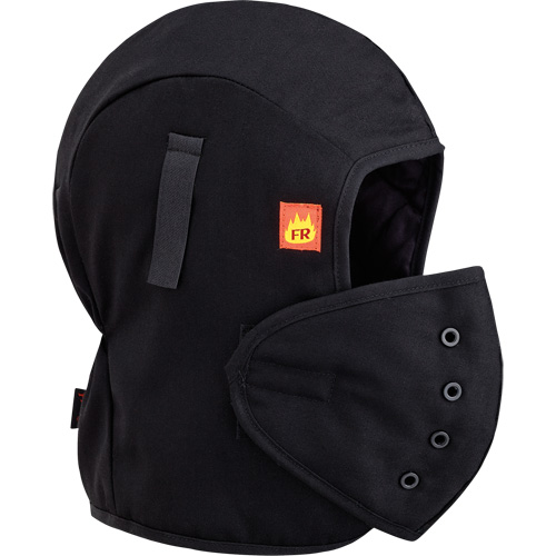 566A Doublure matelass&eacute;e FR pour casque, Noir, Coton We Share Industrial Supply